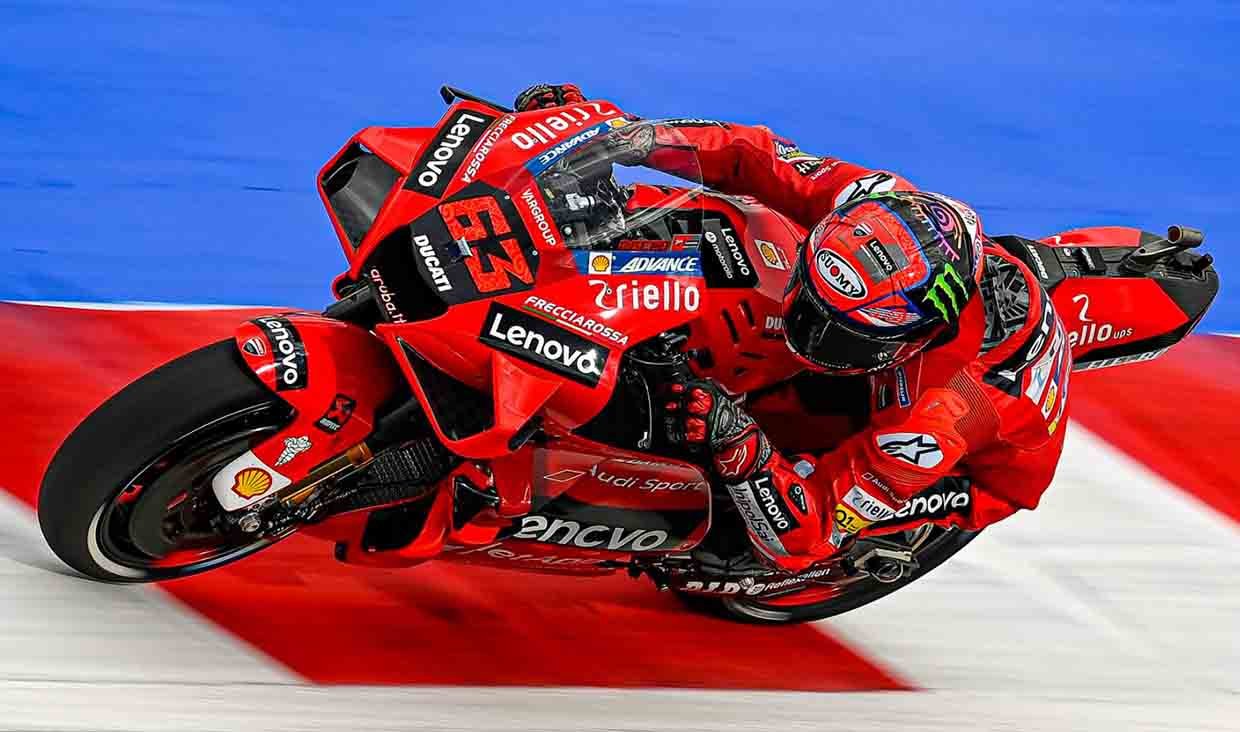 Bagnaia Menang Di Kandang